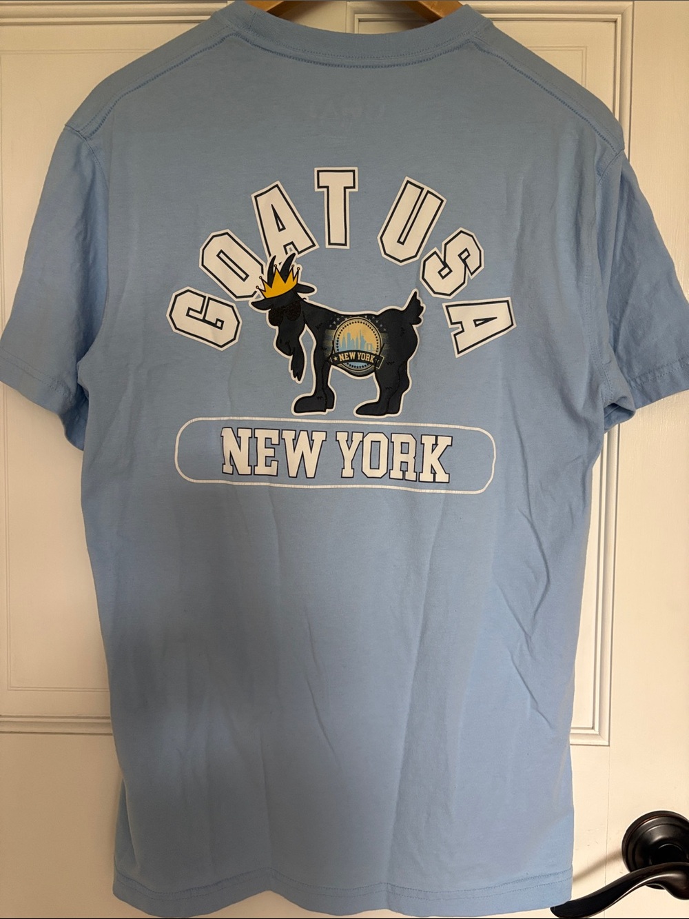 GOAT USA Mens Small New York T shirt